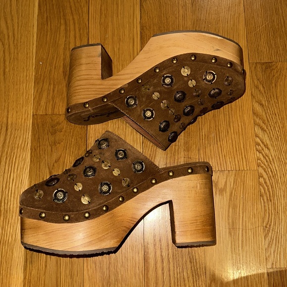 Free People Claudia Clog Size 38 NEW - Picture 7 of 16